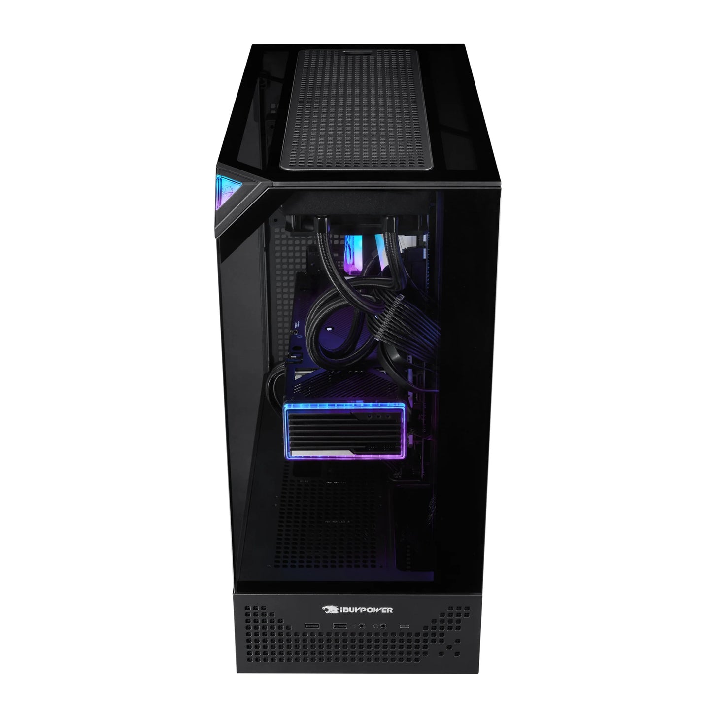 Element Pro Black Gaming PC Desktop Computer Intel I9 14900KF, NVIDIA Geforce RTX 5070 12GB, 32GB RAM, 2TB SSD, Windows 11 EPBI9N5701 (Get Battlefield 6 with Purchase - See Instructions)
