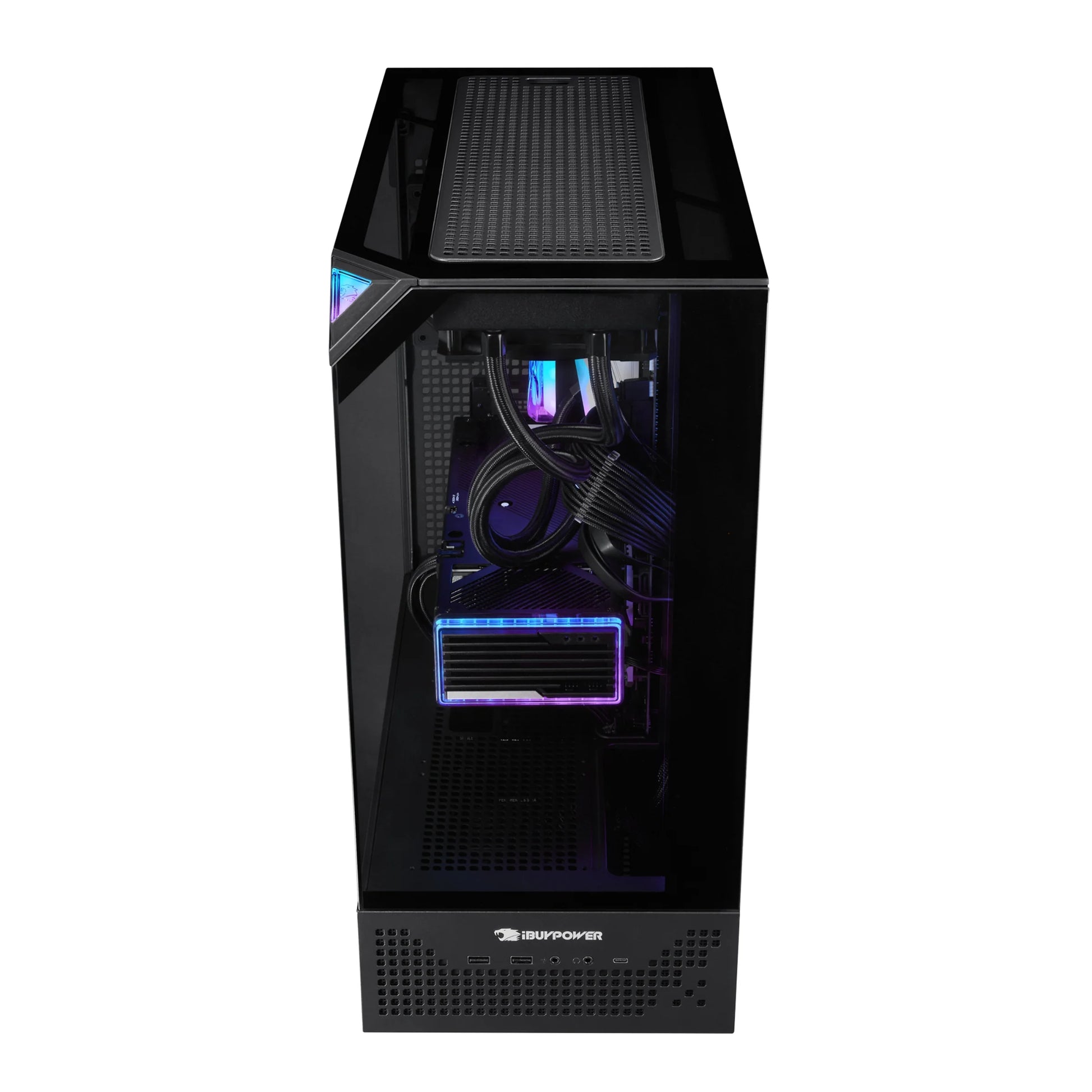 Element Pro Black Gaming PC Desktop Computer Intel I9 14900KF, NVIDIA Geforce RTX 5070 12GB, 32GB RAM, 2TB SSD, Windows 11 EPBI9N5701 (Get Battlefield 6 with Purchase - See Instructions)